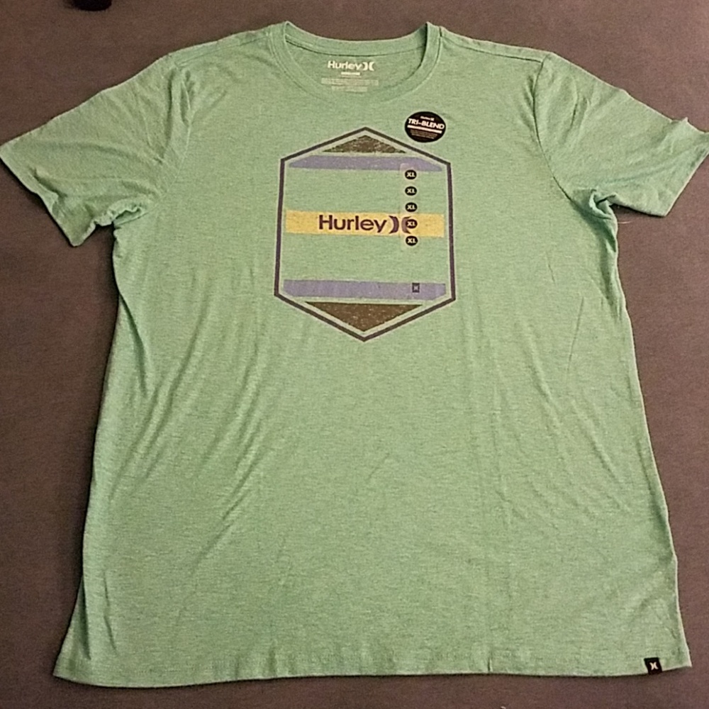 Hurley the maker ss mens xl tri-blend shirt nwt